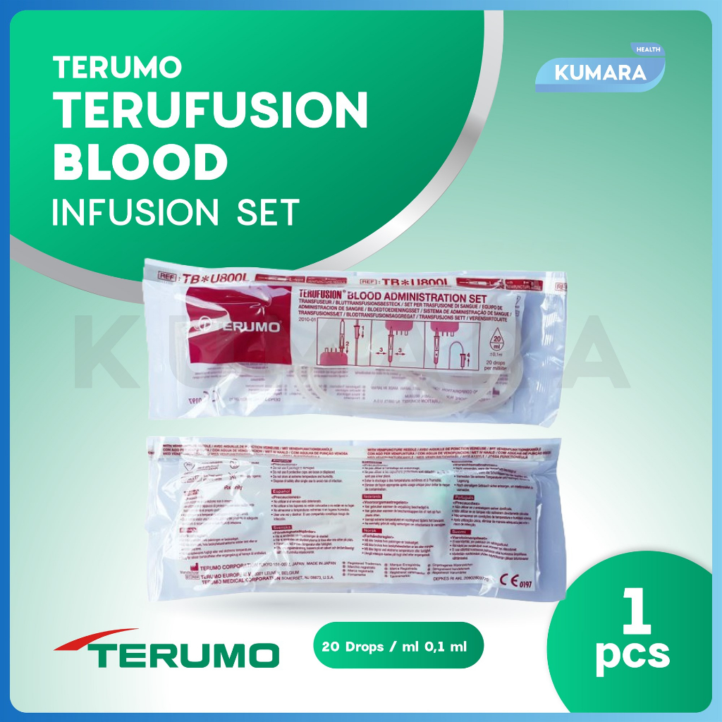 TERUMO - Blood Set / Blood Transfusion Set Pcs 1 TERUMO - Blood Set / Blood Transfusion Set Pcs