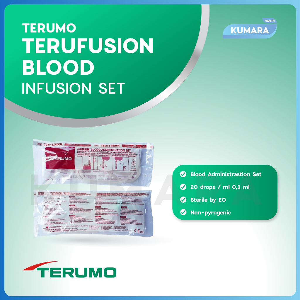TERUMO - Blood Set / Blood Transfusion Set Pcs 2 TERUMO - Blood Set / Blood Transfusion Set Pcs - Image 2