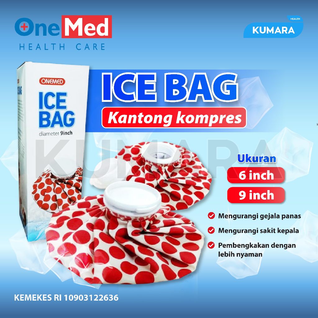 ONEMED - Ice Bag Compress / Kantong Kompres Es 1 ONEMED - Ice Bag Compress / Kantong Kompres Es