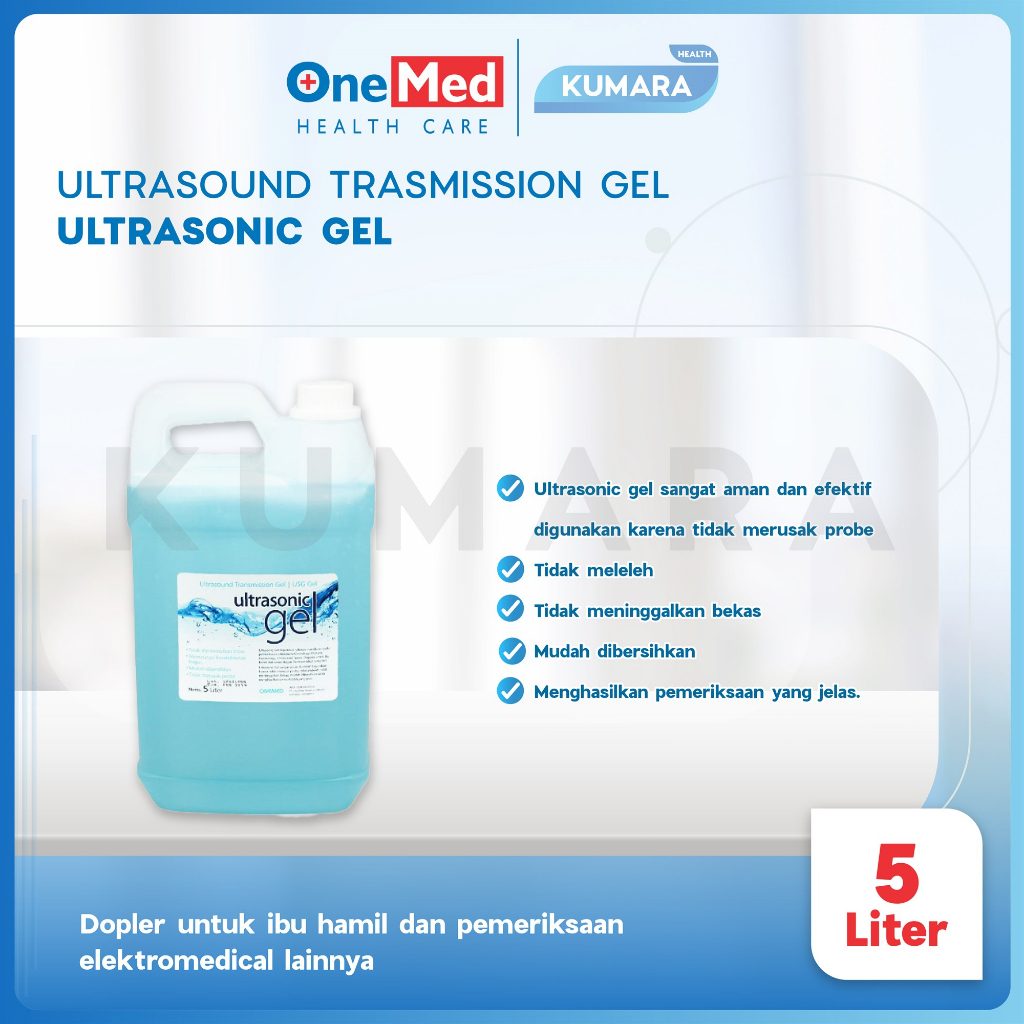 ONEMED - USG Gel 5 Liter / Ultrasound Gel Ultrasonic Gel 2 ONEMED - USG Gel 5 Liter / Ultrasound Gel Ultrasonic Gel - Image 2