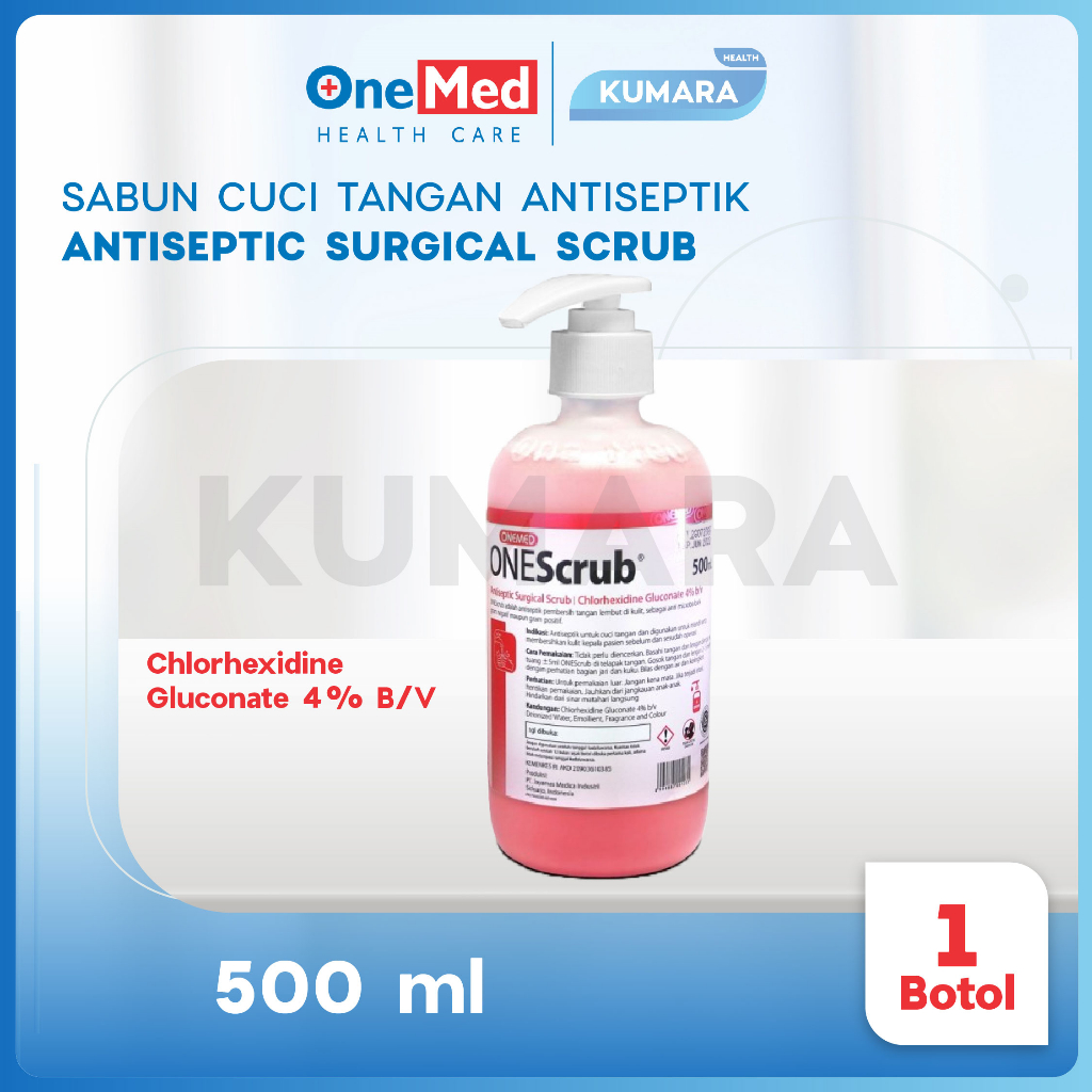 ONEMED - OneScrub 500ml / Handscrub Sabun Cuci Tangan Antiseptik 1 ONEMED - OneScrub 500ml / Handscrub Sabun Cuci Tangan Antiseptik