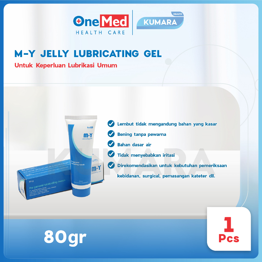 ONEMED - M-Y Jelly 80gr Lubricating Gel / Gel Catheter 2 ONEMED - M-Y Jelly 80gr Lubricating Gel / Gel Catheter - Image 2