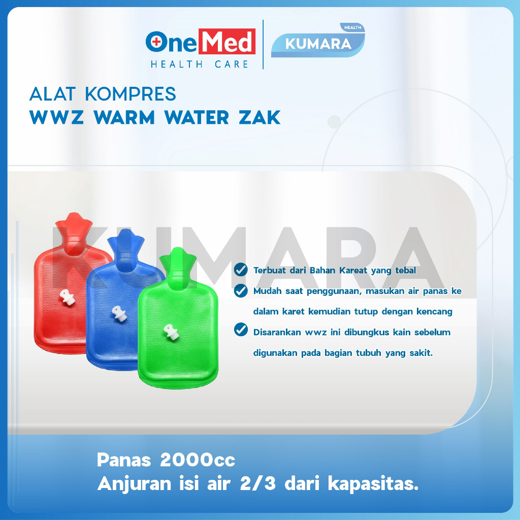 ONEMED - WWZ Warm Water Zak / Kompres Air Panas Buli Buli 2 ONEMED - WWZ Warm Water Zak / Kompres Air Panas Buli Buli - Image 2