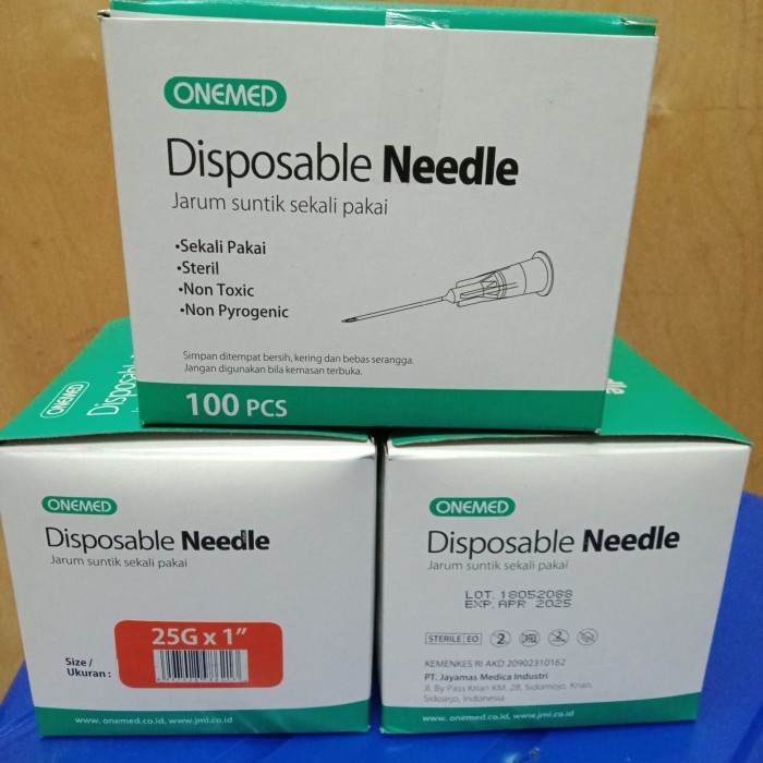 ONEMED - Disposable Needle / Jarum Suntik Sekali pakai BOX 4 ONEMED - Disposable Needle / Jarum Suntik Sekali pakai BOX - Image 4