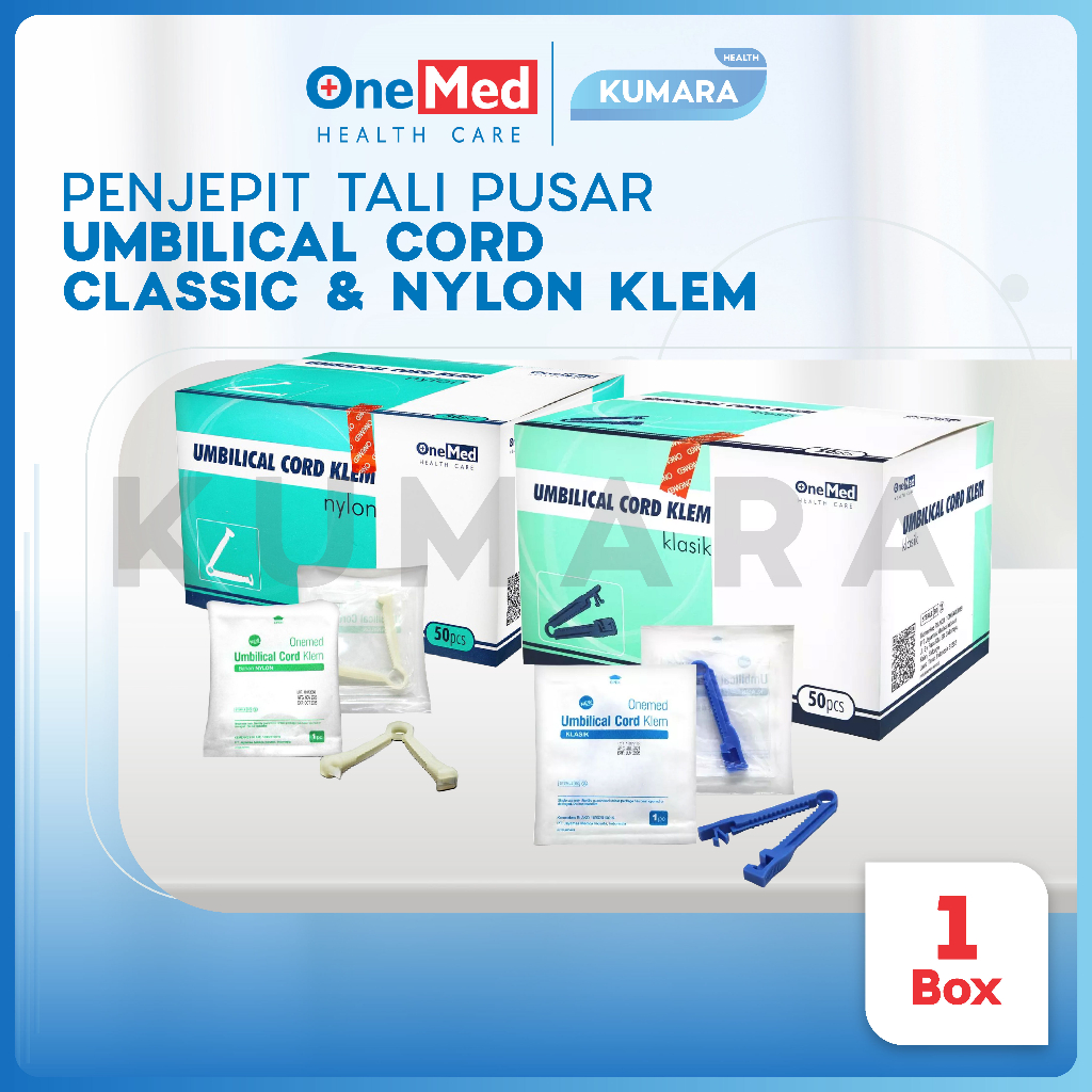 ONEMED - Umbilical Cord / Klem Tali Pusar Boxisi 50's 1 ONEMED - Umbilical Cord / Klem Tali Pusar Boxisi 50's