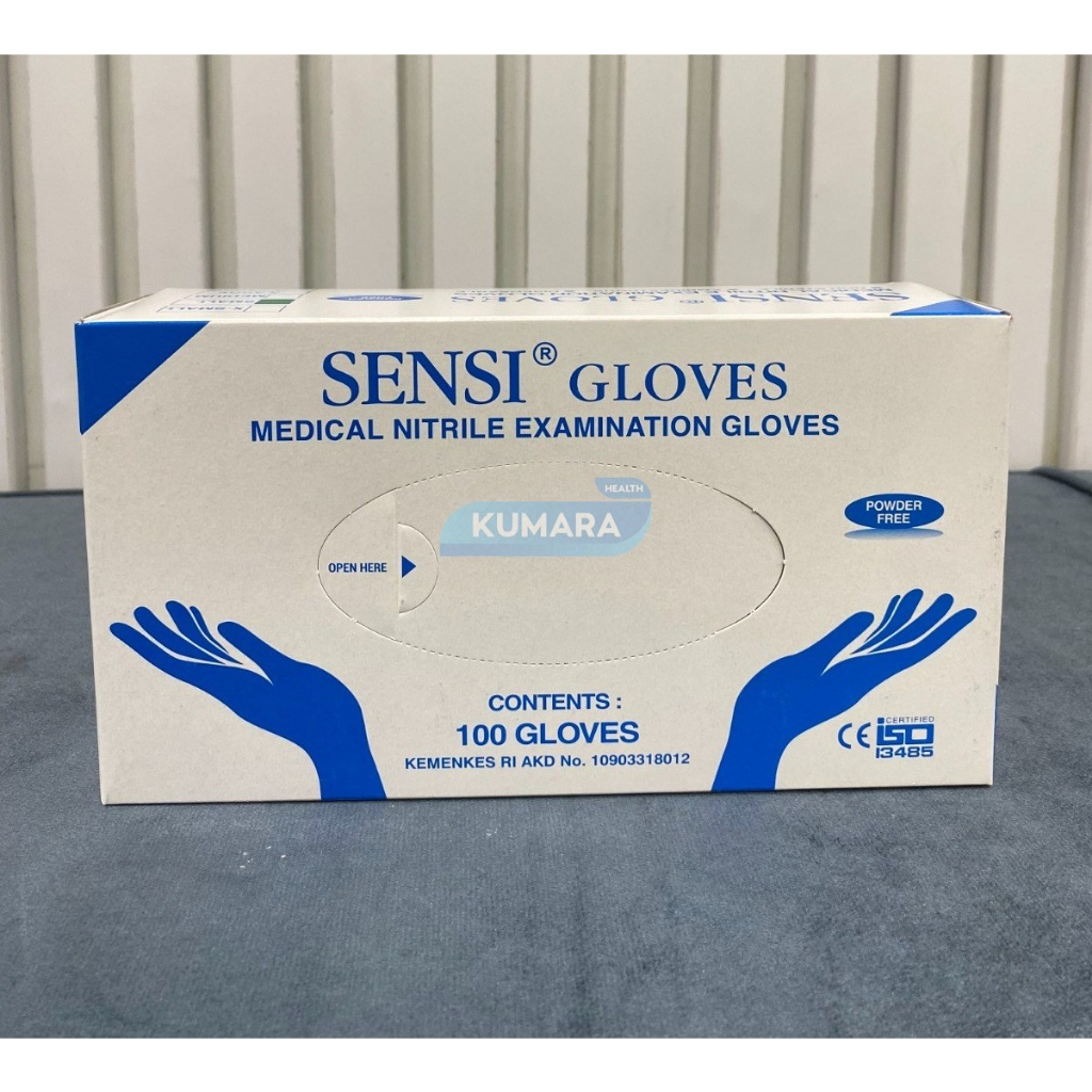 SENSI - Sarung Tangan Nitrile Powder Free 3 SENSI - Sarung Tangan Nitrile Powder Free - Image 3