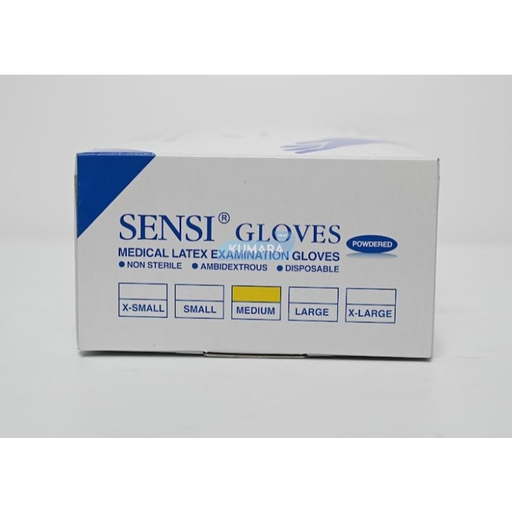 SENSI - Sarung Tangan Latex Powdered 4 SENSI - Sarung Tangan Latex Powdered - Image 4