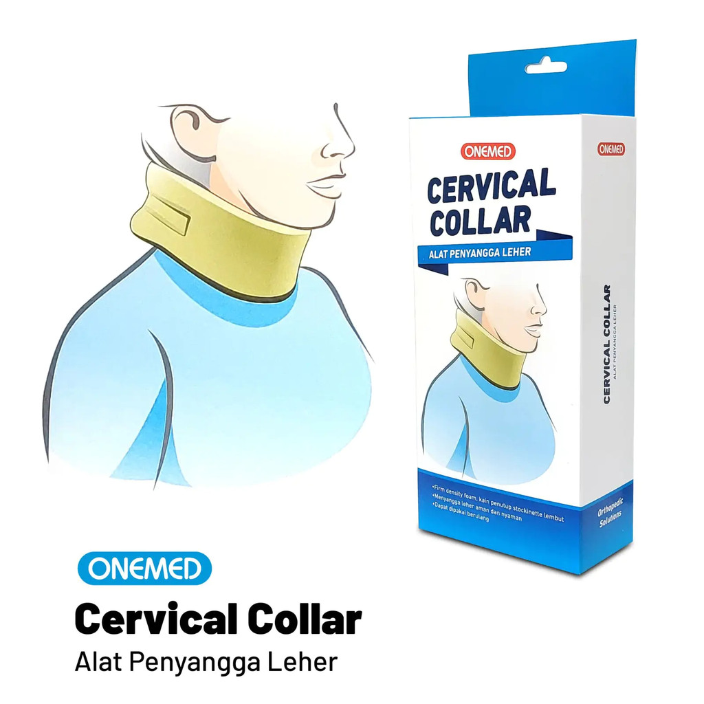 ONEMED - Cervical Collar Soft | Alat Penyangga Leher | KUMARA 1 ONEMED - Cervical Collar Soft | Alat Penyangga Leher | KUMARA
