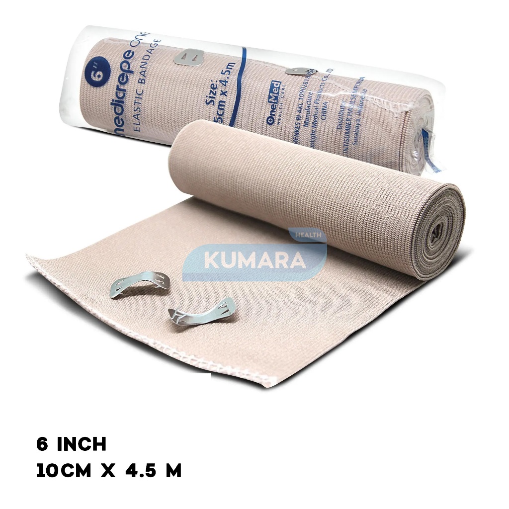 ONEMED - Medicrepe One / Perban Elastis Patah Tulang Roll 5 ONEMED - Medicrepe One / Perban Elastis Patah Tulang Roll - Image 5