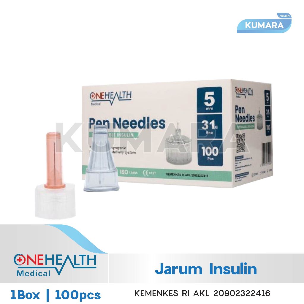 ONEHEALTH - Jarum Insulin / Insulin Pen Needle Box 2 ONEHEALTH - Jarum Insulin / Insulin Pen Needle Box - Image 2