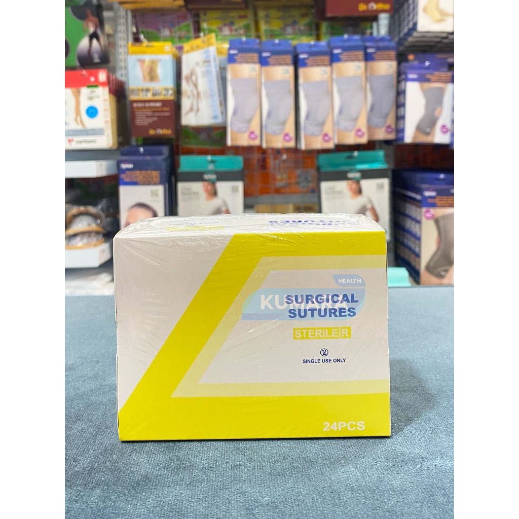 ONEMED - Catgut Plain + Needle / Benang Jahit Box isi 24's 3 ONEMED - Catgut Plain + Needle / Benang Jahit Box isi 24's - Image 3