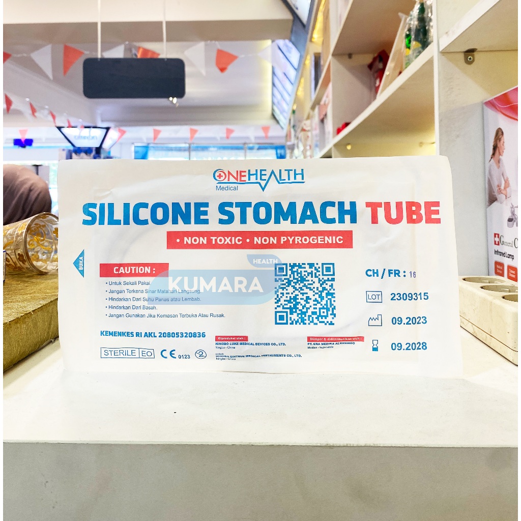 ONEHEALTH - NGT Silicone Stomach Tube | Selang Makan Silikon - Pcs | KUMARA 4 ONEHEALTH - NGT Silicone Stomach Tube | Selang Makan Silikon - Pcs | KUMARA - Image 4