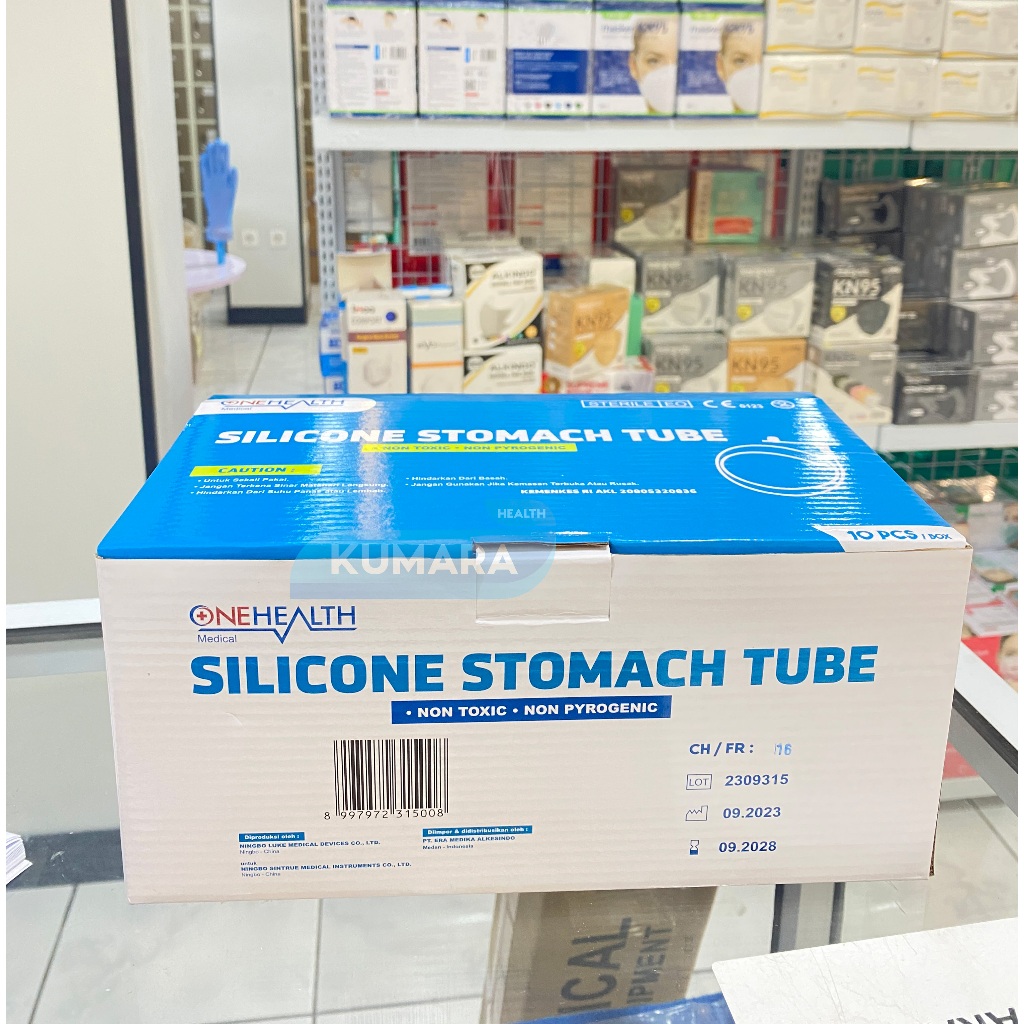 ONEHEALTH - NGT Silicone Stomach Tube | Selang Makan Silikon - Pcs | KUMARA 5 ONEHEALTH - NGT Silicone Stomach Tube | Selang Makan Silikon - Pcs | KUMARA - Image 5