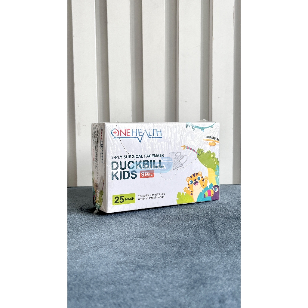 ONEHEALTH - Masker Duckbill Kids isi 25's / Masker Duckbill Anak Motif 3 ONEHEALTH - Masker Duckbill Kids isi 25's / Masker Duckbill Anak Motif - Image 3