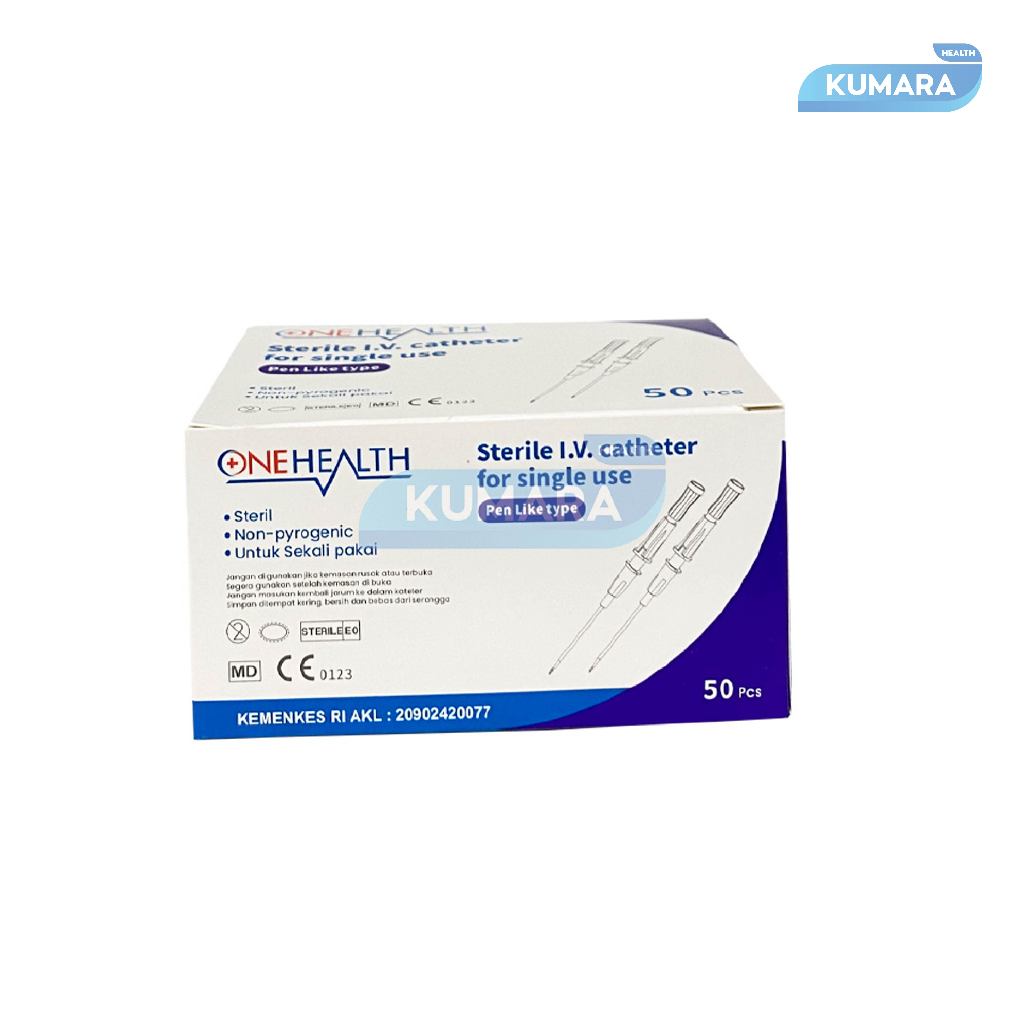 ONEHEALTH - IV. Catheter / Jarum Infus / Abbocath Cannula Pen type - BOX 5 ONEHEALTH - IV. Catheter / Jarum Infus / Abbocath Cannula Pen type - BOX - Image 5