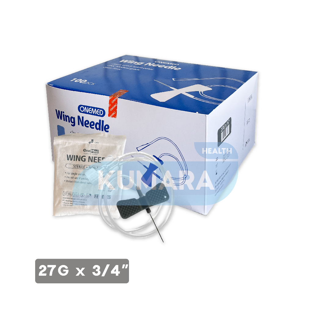 ONEMED - Wing Needle / Scalp Vein Set Box isi 100's 6 ONEMED - Wing Needle / Scalp Vein Set Box isi 100's - Image 6