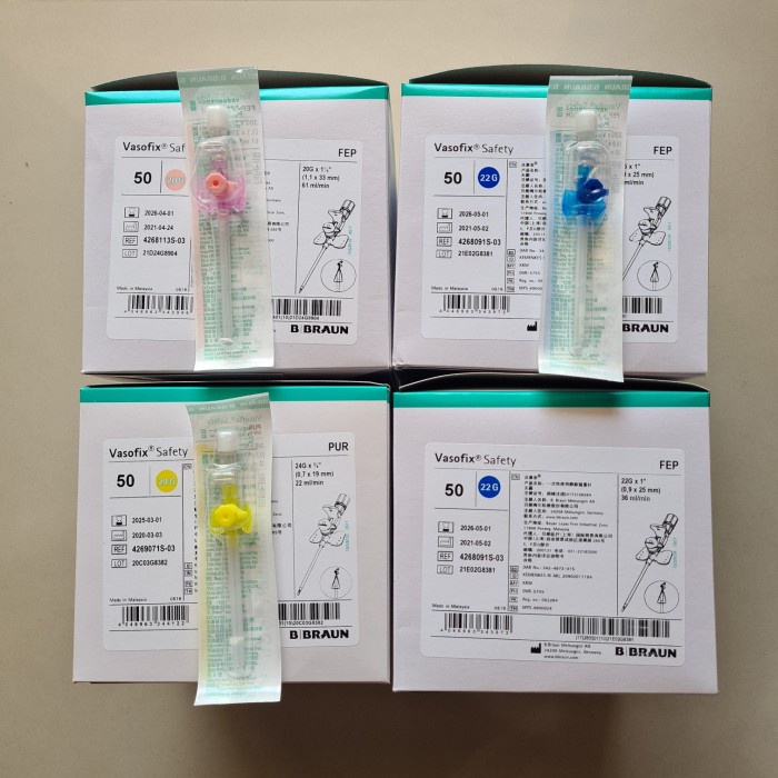 BBRAUN - Vasofix Braunule & Certo IV Catheter with Wing & Port Box 3 BBRAUN - Vasofix Braunule & Certo IV Catheter with Wing & Port Box - Image 3