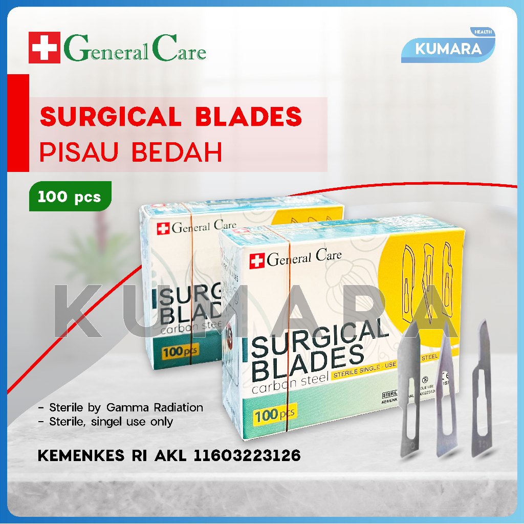 GENERAL CARE - Bisturi Blade / Pisau Bedah Bisturi / Surgical Blade 1 GENERAL CARE - Bisturi Blade / Pisau Bedah Bisturi / Surgical Blade