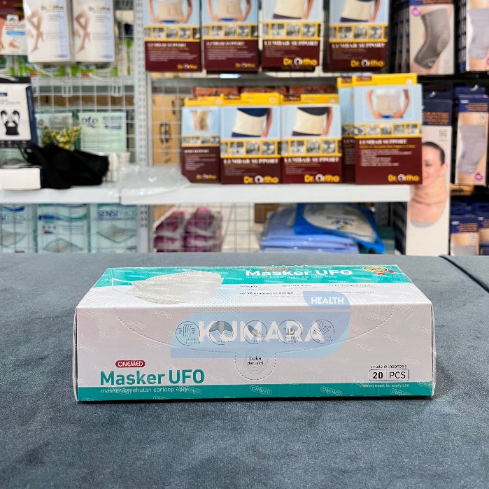 ONEMED - Masker Medis KF94 UFO 4ply / Masker KF94 BOX isi 20's 3 ONEMED - Masker Medis KF94 UFO 4ply / Masker KF94 BOX isi 20's - Image 3