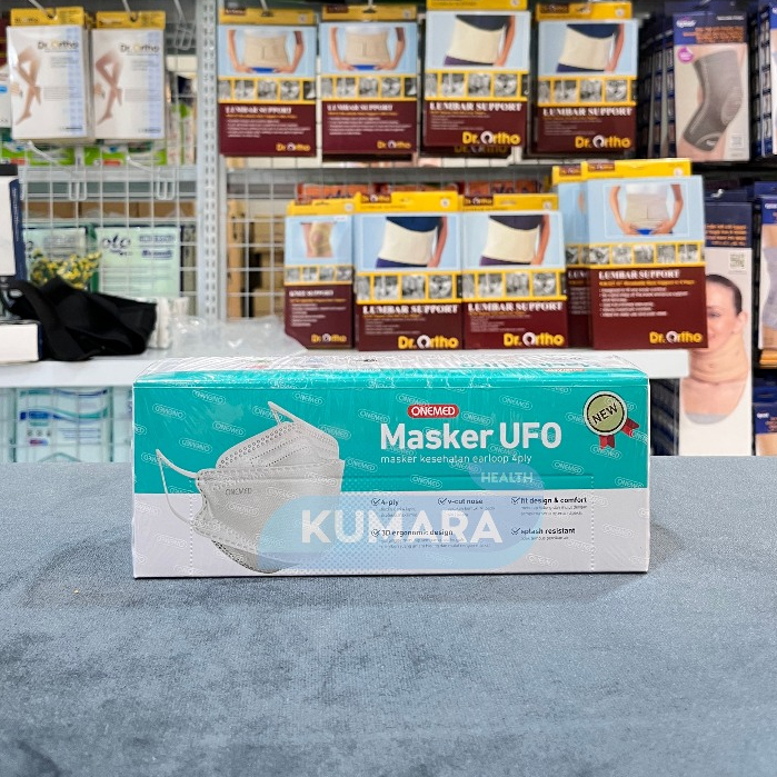 ONEMED - Masker Medis KF94 UFO 4ply / Masker KF94 BOX isi 20's 5 ONEMED - Masker Medis KF94 UFO 4ply / Masker KF94 BOX isi 20's - Image 5