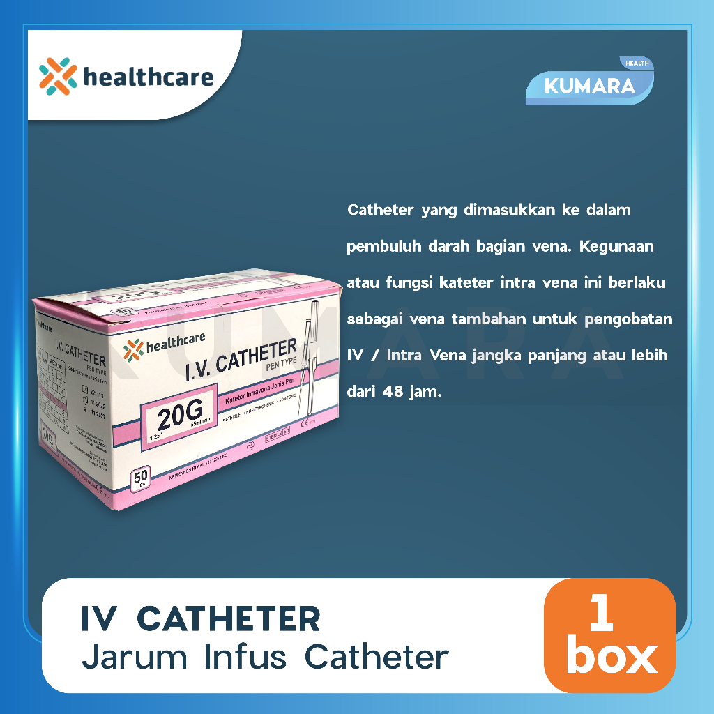 HEALTHCARE - IV. Catheter / Jarum Infus Catheter - BOX 2 HEALTHCARE - IV. Catheter / Jarum Infus Catheter - BOX - Image 2