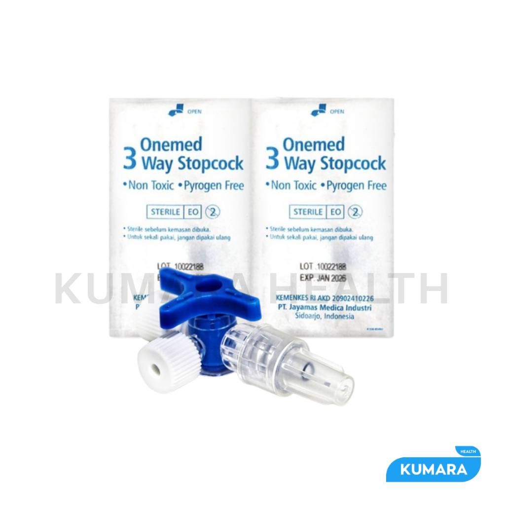 ONEMED - Three Way Stopcock Non Tube & With Tube Pcs 2 ONEMED - Three Way Stopcock Non Tube & With Tube Pcs - Image 2