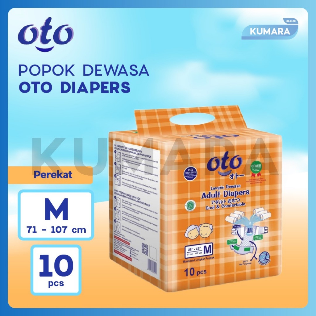 OTO - Popok Perekat Dewasa / Adult Diapers 3 OTO - Popok Perekat Dewasa / Adult Diapers - Image 3
