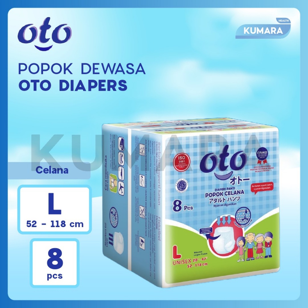 OTO - Popok Celana Dewasa / Adult Diapers Pants 2 OTO - Popok Celana Dewasa / Adult Diapers Pants - Image 2