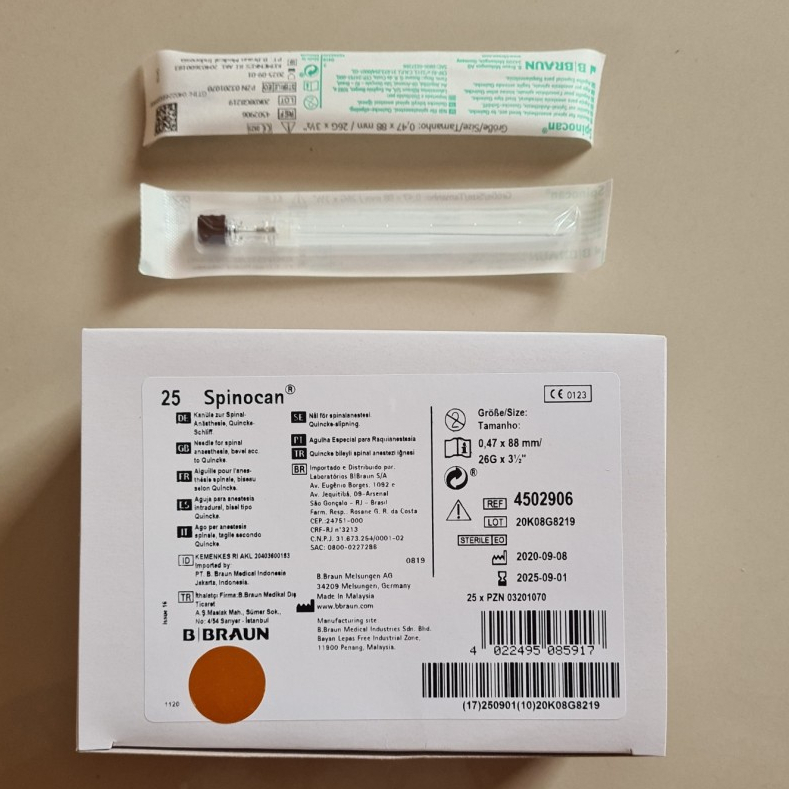 BBRAUN - Spinocan Spinal Needle / Jarum Spinal Pcs 3 BBRAUN - Spinocan Spinal Needle / Jarum Spinal Pcs - Image 3