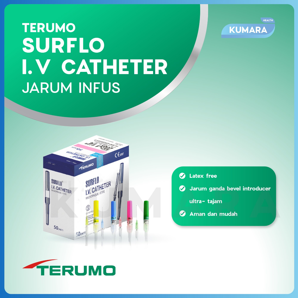 TERUMO - Surflo I.V Catheter / Abbocath Pcs 2 TERUMO - Surflo I.V Catheter / Abbocath Pcs - Image 2