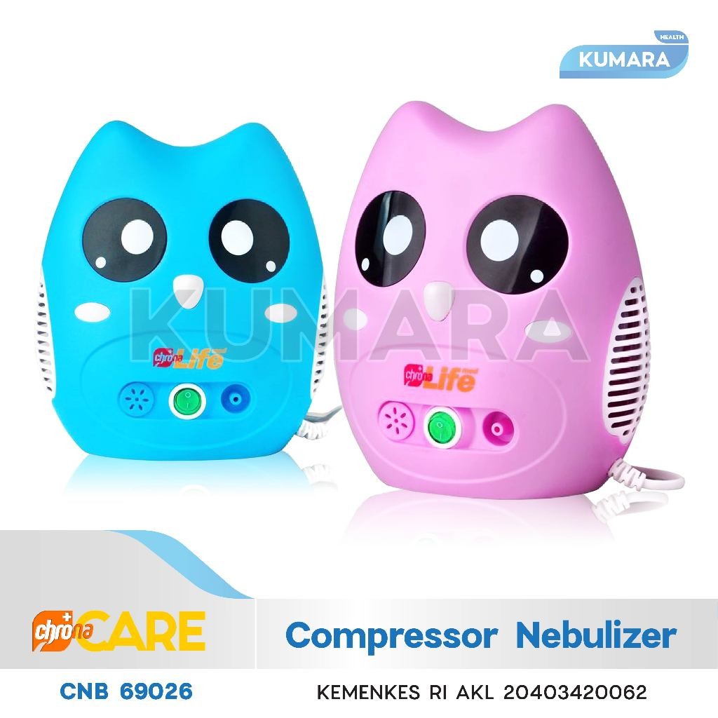 CHRONA CARE - Compressor Nebulizer Anak CNB 69026/ Alat Inhalasi / Nebulizer 2 CHRONA CARE - Compressor Nebulizer Anak CNB 69026/ Alat Inhalasi / Nebulizer - Image 2