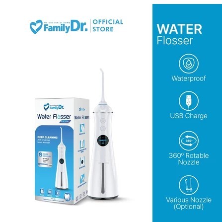 FAMILY DR - Water Flosser / Alat Pembersih Gigi / Oral Irrigator 2 FAMILY DR - Water Flosser / Alat Pembersih Gigi / Oral Irrigator - Image 2
