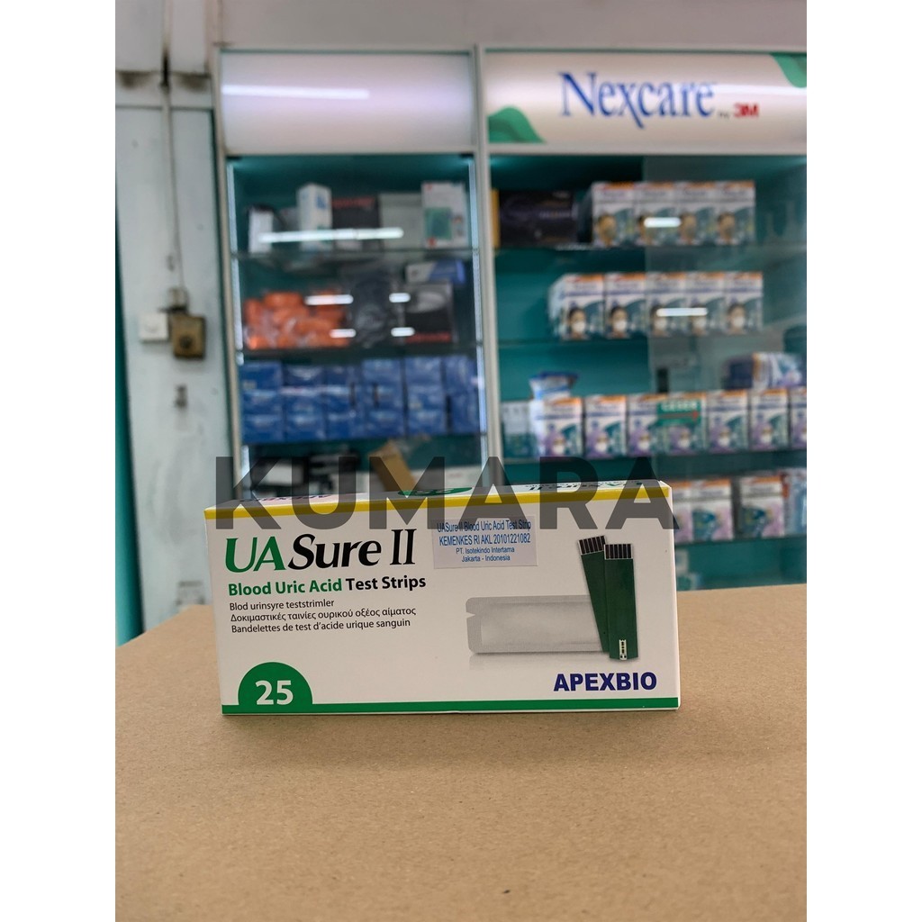 APEXBIO - Strip UA Sure II 25T / UA Test Strip Asam Urat UA Sure II 2 APEXBIO - Strip UA Sure II 25T / UA Test Strip Asam Urat UA Sure II - Image 2