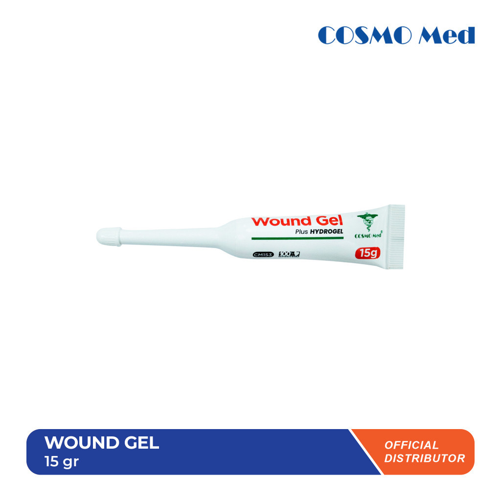COSMOMED - Wound Gel 15 ML / Hydrogel Untuk Melembabkan Area Luka 2 COSMOMED - Wound Gel 15 ML / Hydrogel Untuk Melembabkan Area Luka - Image 2