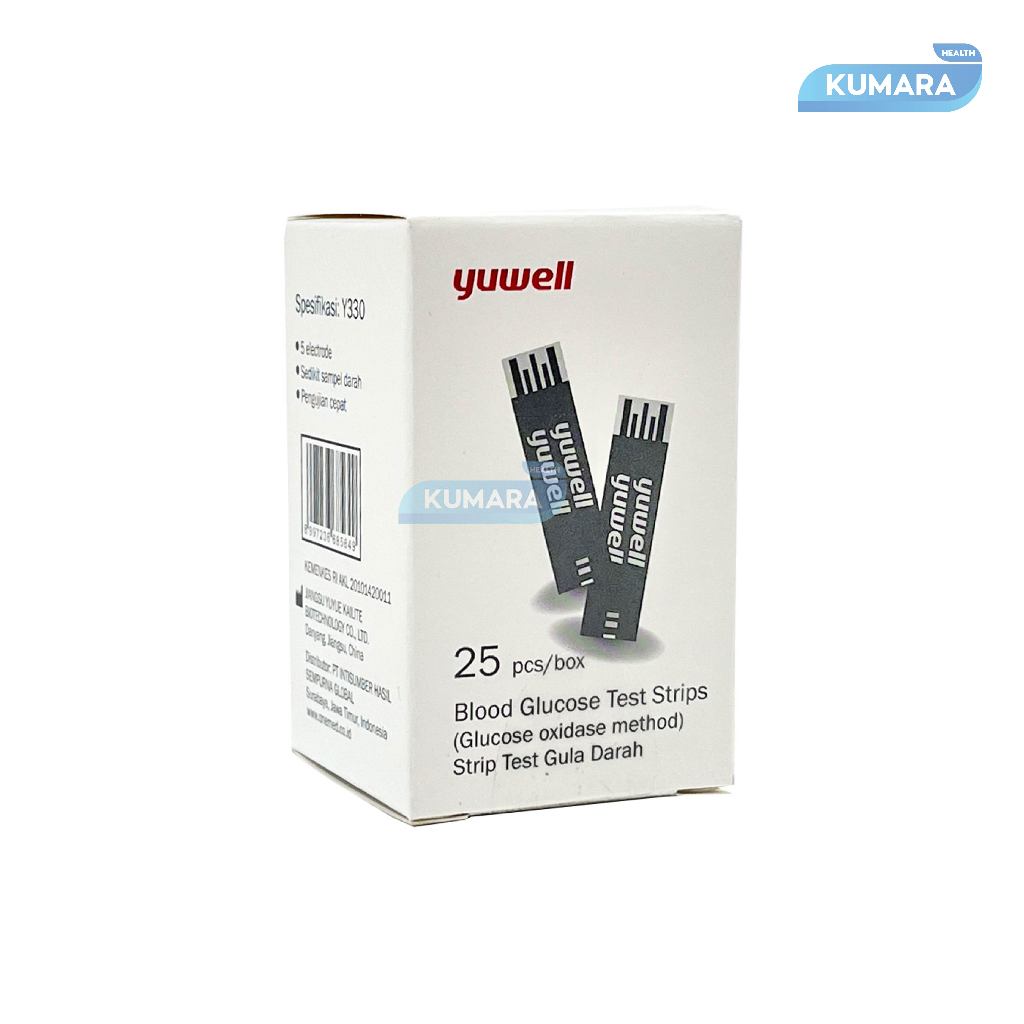 YUWELL - Blood Glucose Test Strip Y330 Box Isi 25 Pcs 3 YUWELL - Blood Glucose Test Strip Y330 Box Isi 25 Pcs - Image 3