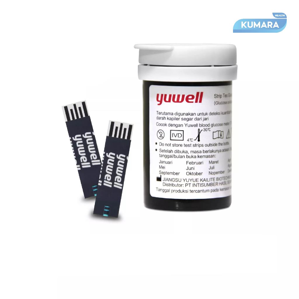 YUWELL - Blood Glucose Test Strip Y330 Box Isi 25 Pcs 5 YUWELL - Blood Glucose Test Strip Y330 Box Isi 25 Pcs - Image 5