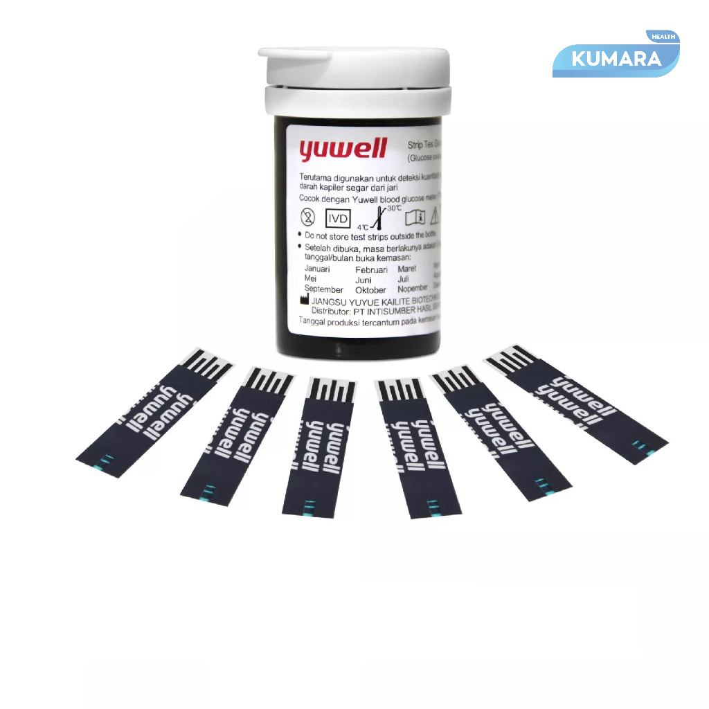 YUWELL - Blood Glucose Test Strip Y330 Box Isi 25 Pcs 6 YUWELL - Blood Glucose Test Strip Y330 Box Isi 25 Pcs - Image 6