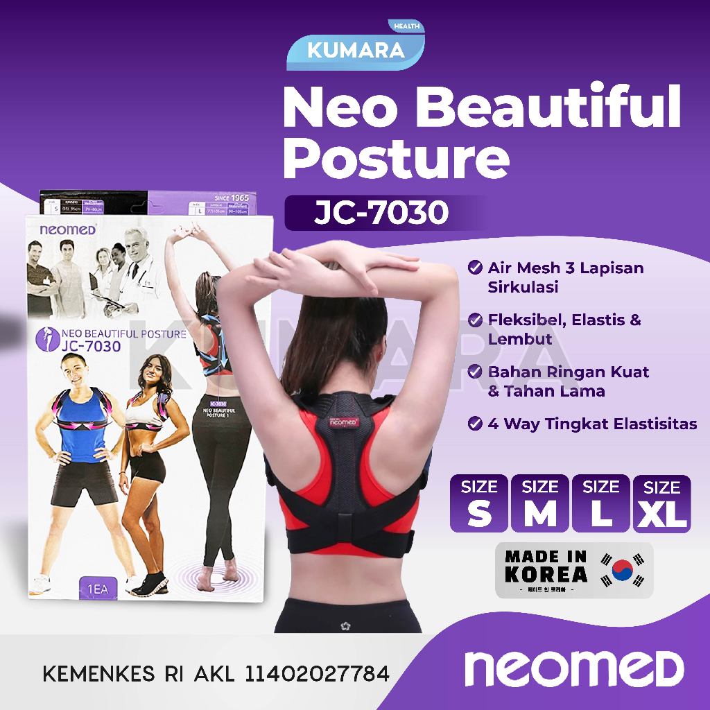 NEOMED - Korset Body Support JC-7030 / Penyangga Punggung dan Tulang Belakang 1 NEOMED - Korset Body Support JC-7030 / Penyangga Punggung dan Tulang Belakang