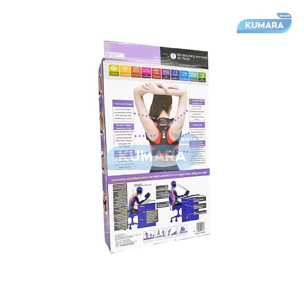 NEOMED - Korset Body Support JC-7030 / Penyangga Punggung dan Tulang Belakang 4 NEOMED - Korset Body Support JC-7030 / Penyangga Punggung dan Tulang Belakang - Image 4