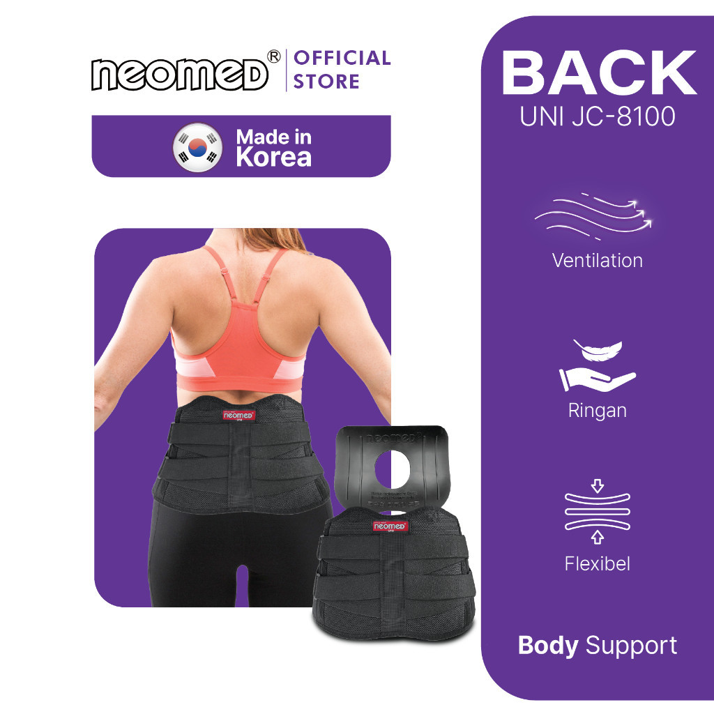 NEOMED - Body Support JC-B-8100 / Korset Penyangga Tulang Belakang 5 NEOMED - Body Support JC-B-8100 / Korset Penyangga Tulang Belakang - Image 5