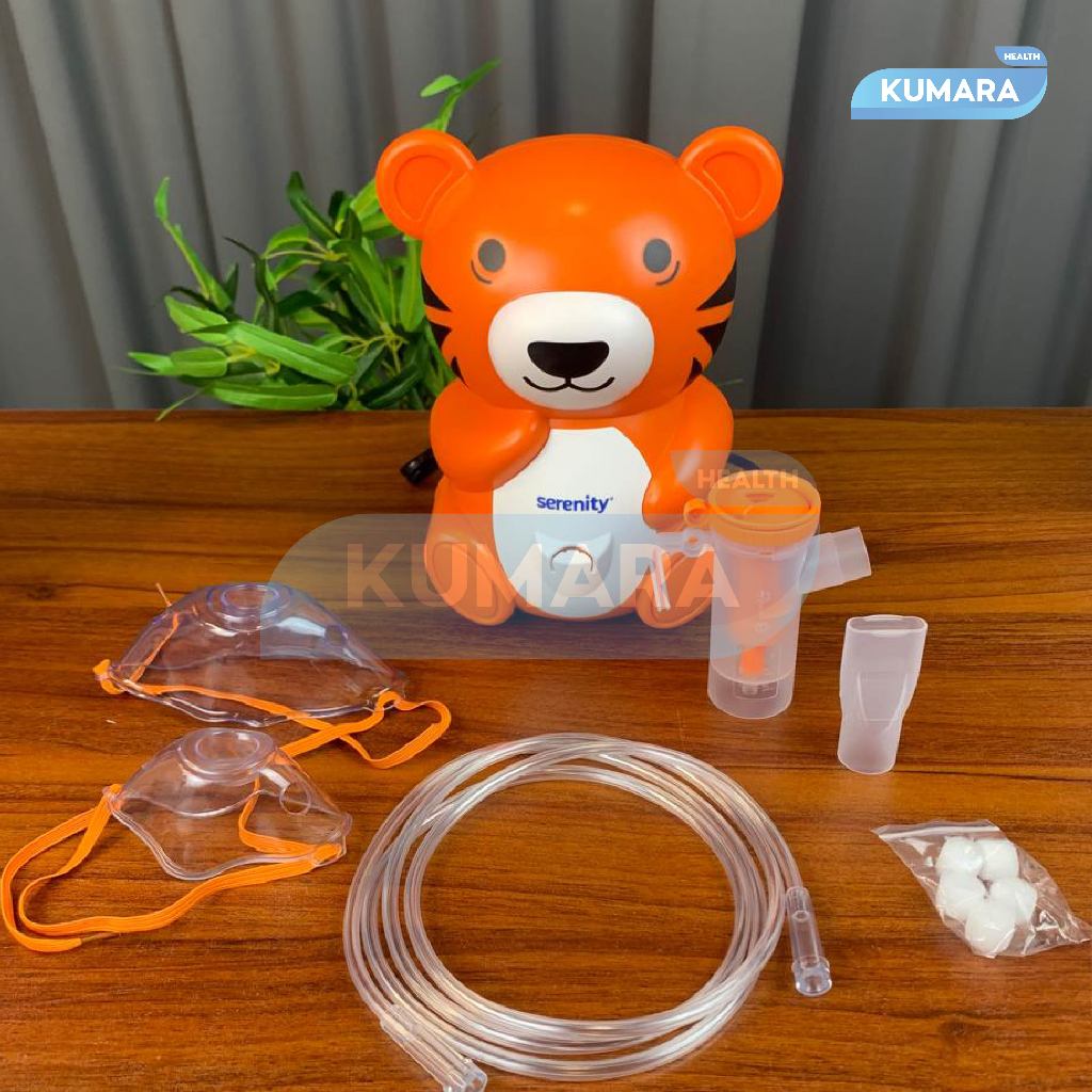 SERENITY - Compressor Nebulizer NEC-305.C Inhalasi / Alat Nebulizer Anak 4 SERENITY - Compressor Nebulizer NEC-305.C Inhalasi / Alat Nebulizer Anak - Image 4