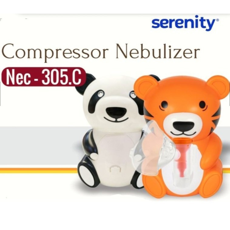 SERENITY - Compressor Nebulizer NEC-305.C Inhalasi / Alat Nebulizer Anak 5 SERENITY - Compressor Nebulizer NEC-305.C Inhalasi / Alat Nebulizer Anak - Image 5