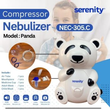 SERENITY - Compressor Nebulizer NEC-305.C Inhalasi / Alat Nebulizer Anak 7 ginee 20251218163506583 4127495373