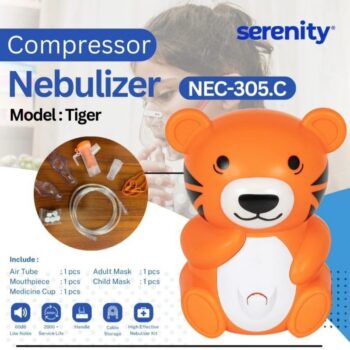 SERENITY - Compressor Nebulizer NEC-305.C Inhalasi / Alat Nebulizer Anak 8 ginee 20251218163506725 0422029172