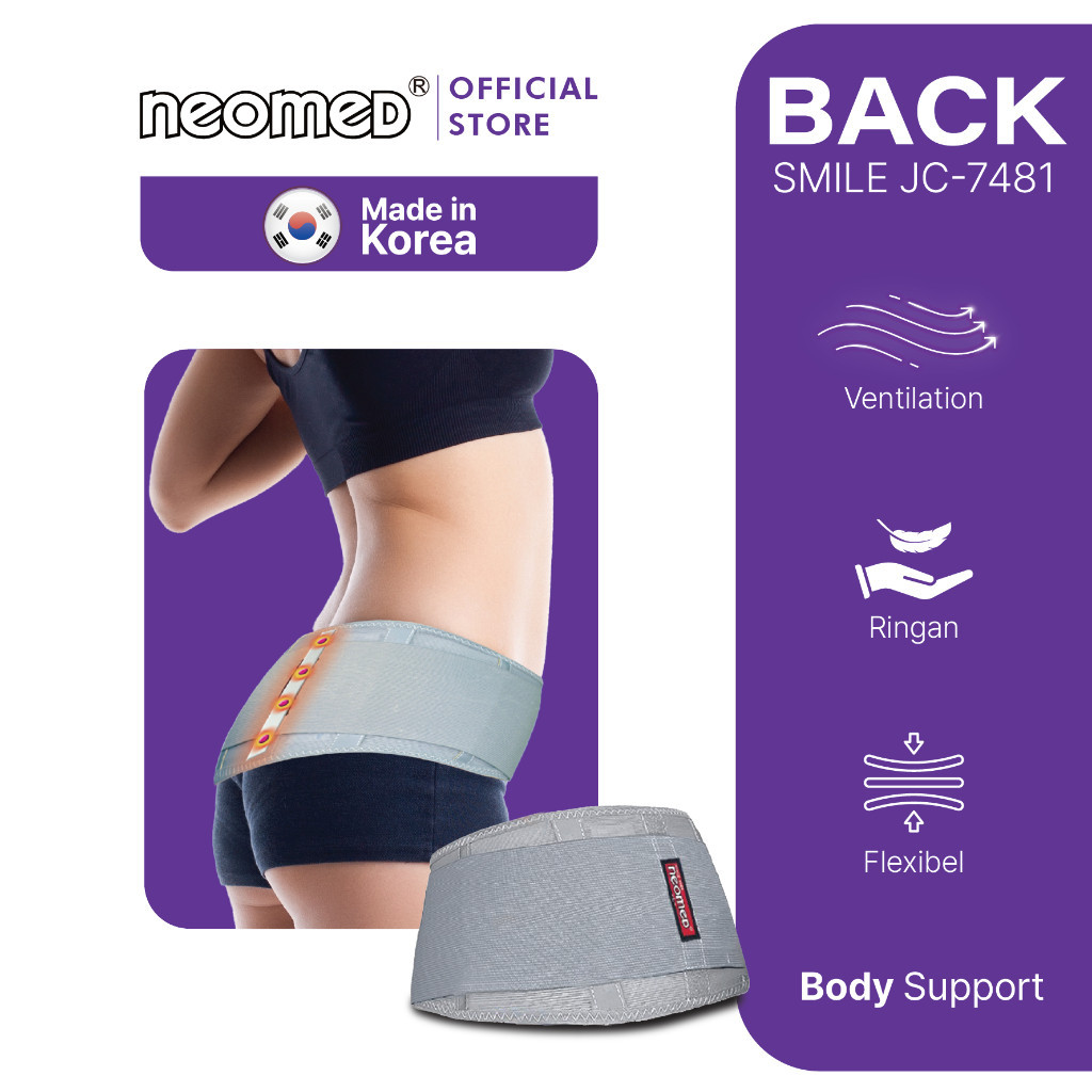 NEOMED - Body Support JC-7481 / Korset Penyangga Punggung dan Tulang Belakang 1 NEOMED - Body Support JC-7481 / Korset Penyangga Punggung dan Tulang Belakang