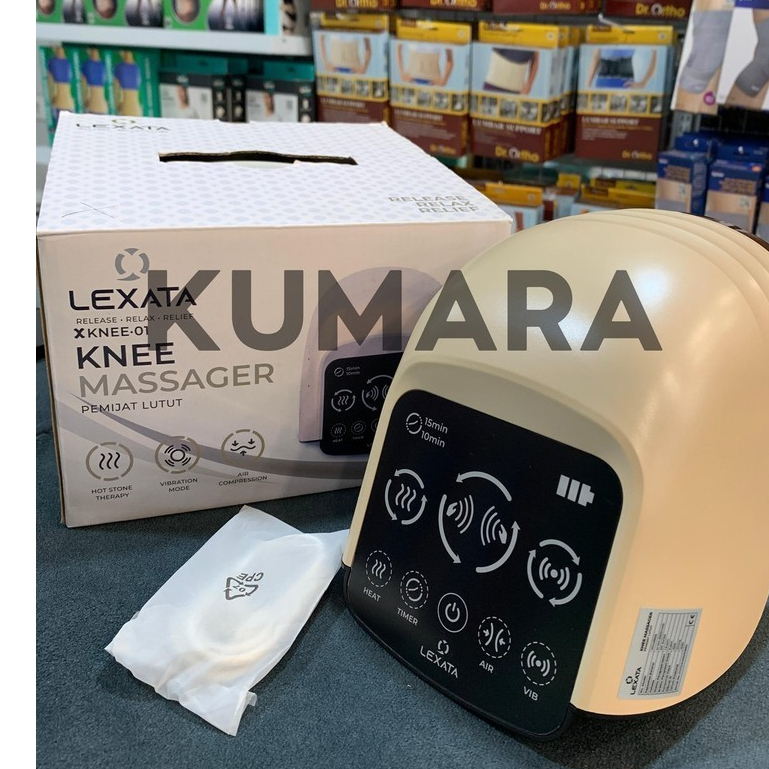 LEXATA - Knee Massager Knee-01 / Pemijat Lutut Dengan Pemanas 4 LEXATA - Knee Massager Knee-01 / Pemijat Lutut Dengan Pemanas - Image 4