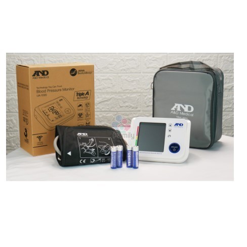 A&D - Tensimeter Digital Hospital AND UA-1020 Automatic Blood Pressure / Pengecekan 3x Otomatis 3 A&D - Tensimeter Digital Hospital AND UA-1020 Automatic Blood Pressure / Pengecekan 3x Otomatis - Image 3