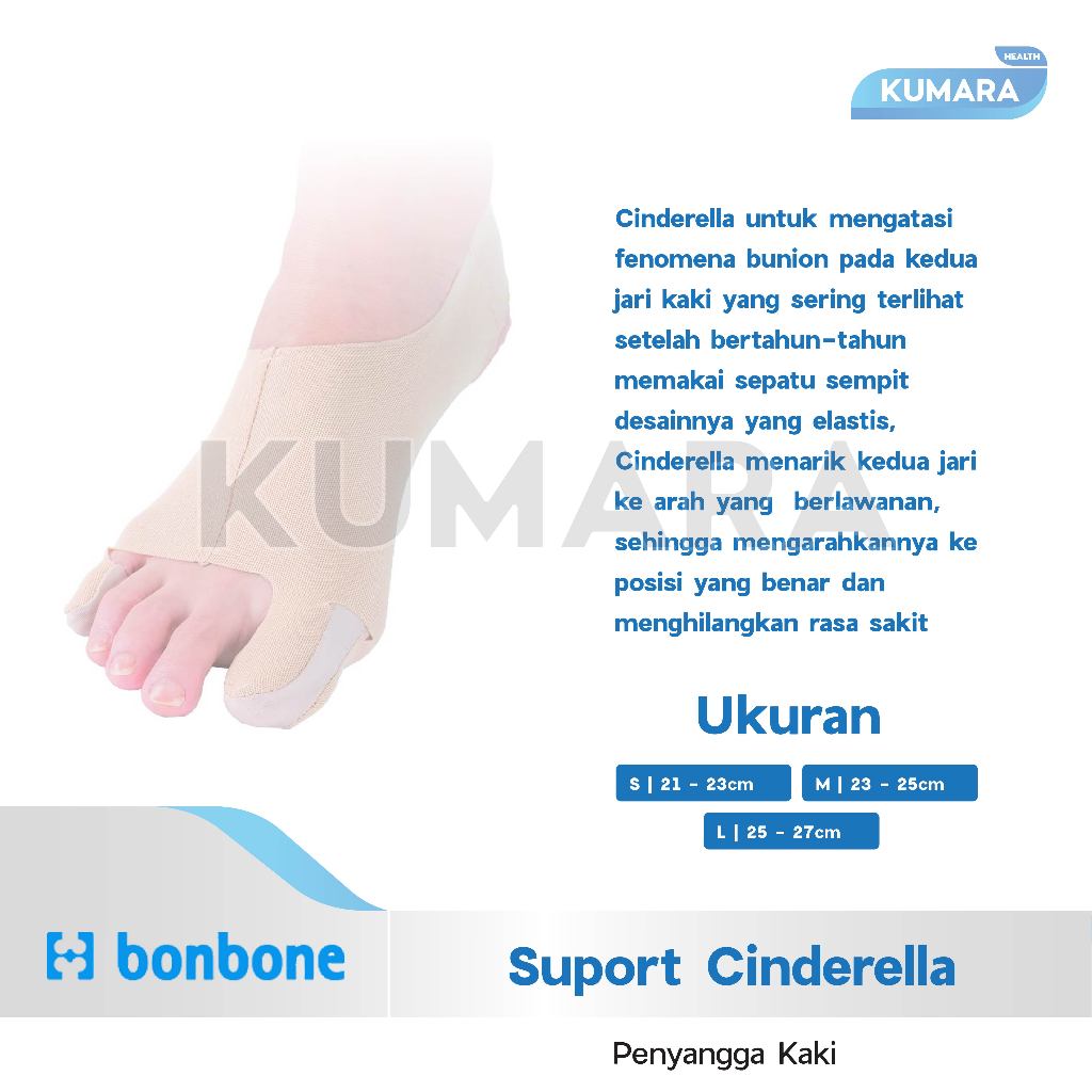 BONBONE - Penyangga Kaki Support Cinderella 2 BONBONE - Penyangga Kaki Support Cinderella - Image 2