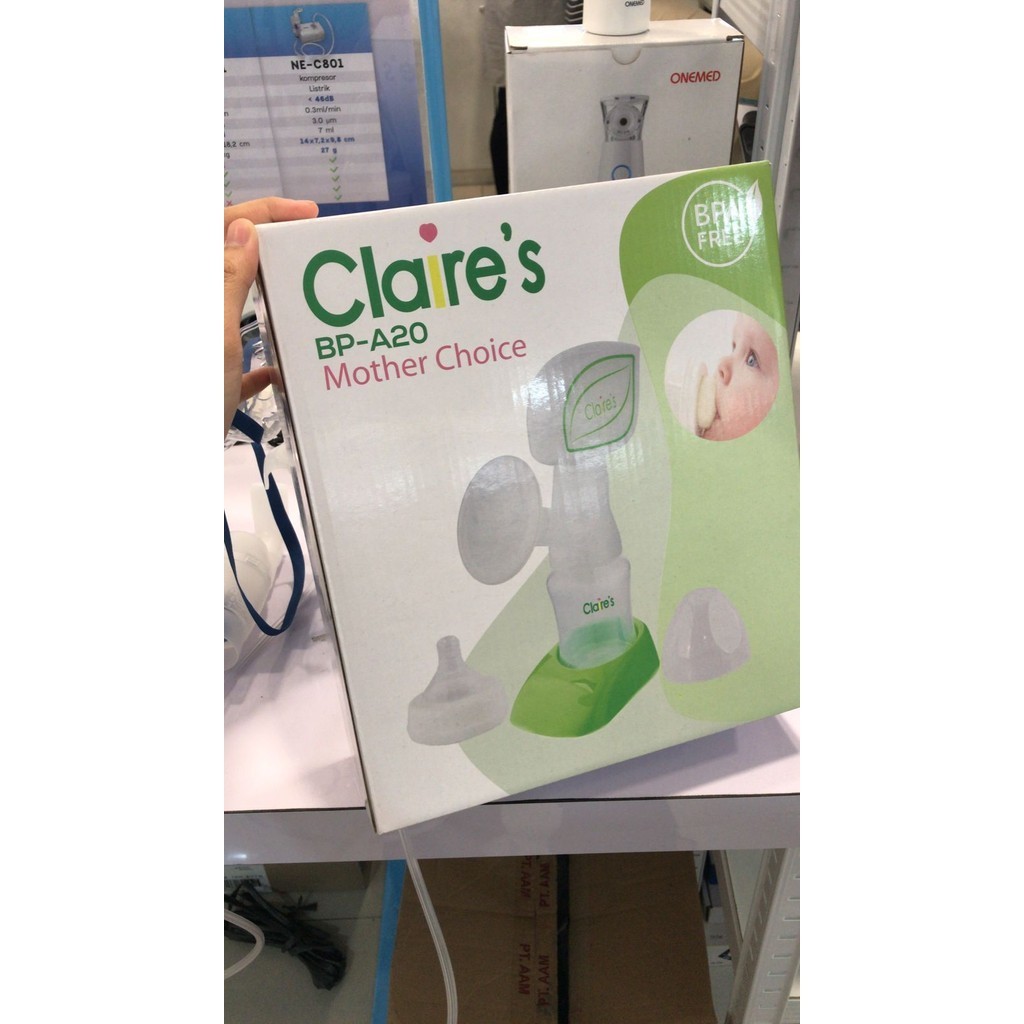 CLAIRE'S - Breastpump Electric A20 / Pompa Asi Elektrik 3 CLAIRE'S - Breastpump Electric A20 / Pompa Asi Elektrik - Image 3