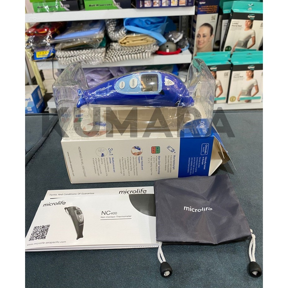 MICROLIFE - Termometer Forhead NC 400 Non Contact Digital / Termometer Bayi dan Dewasa 2 MICROLIFE - Termometer Forhead NC 400 Non Contact Digital / Termometer Bayi dan Dewasa - Image 2